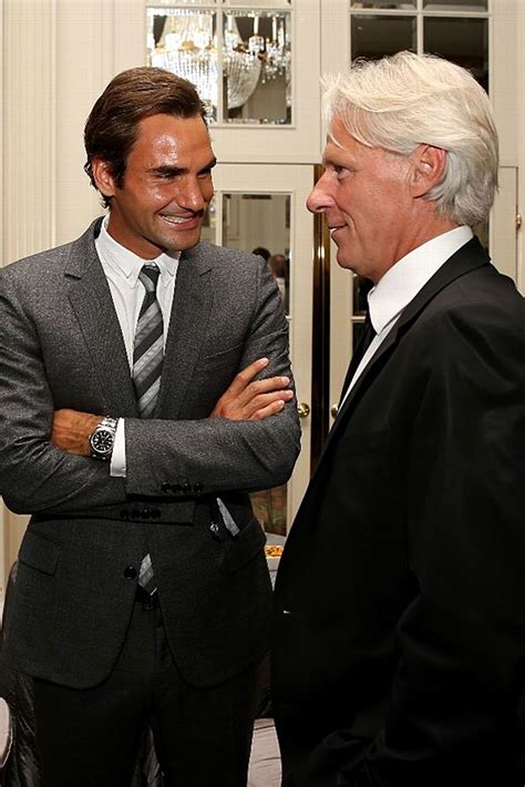 Roger Federer gifts John McEnroe, Bjorn Borg custom Rolex .